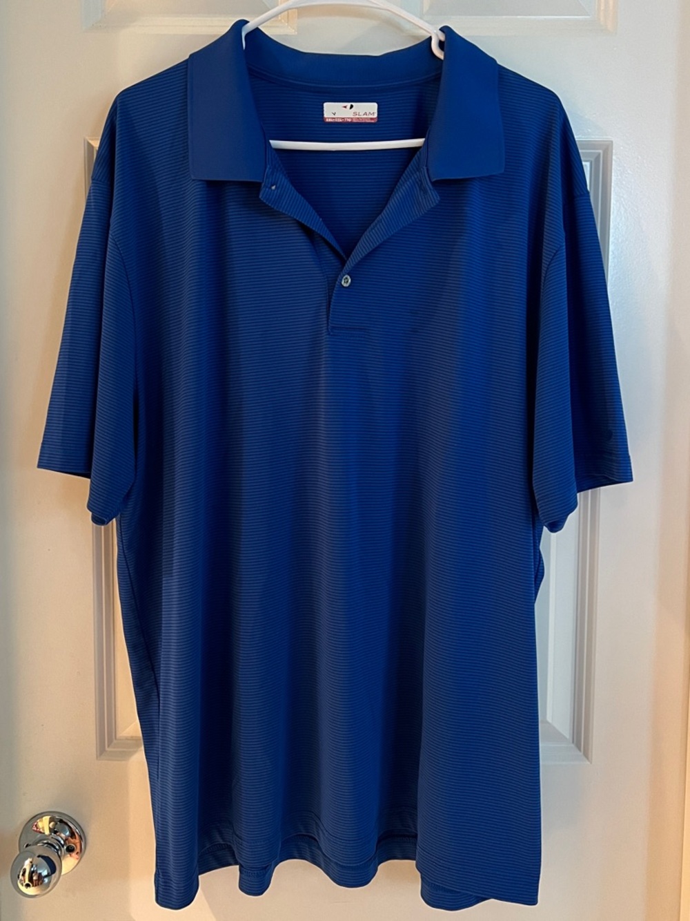 Grand Slam Men's Deep Blue Short-Sleeve Polo